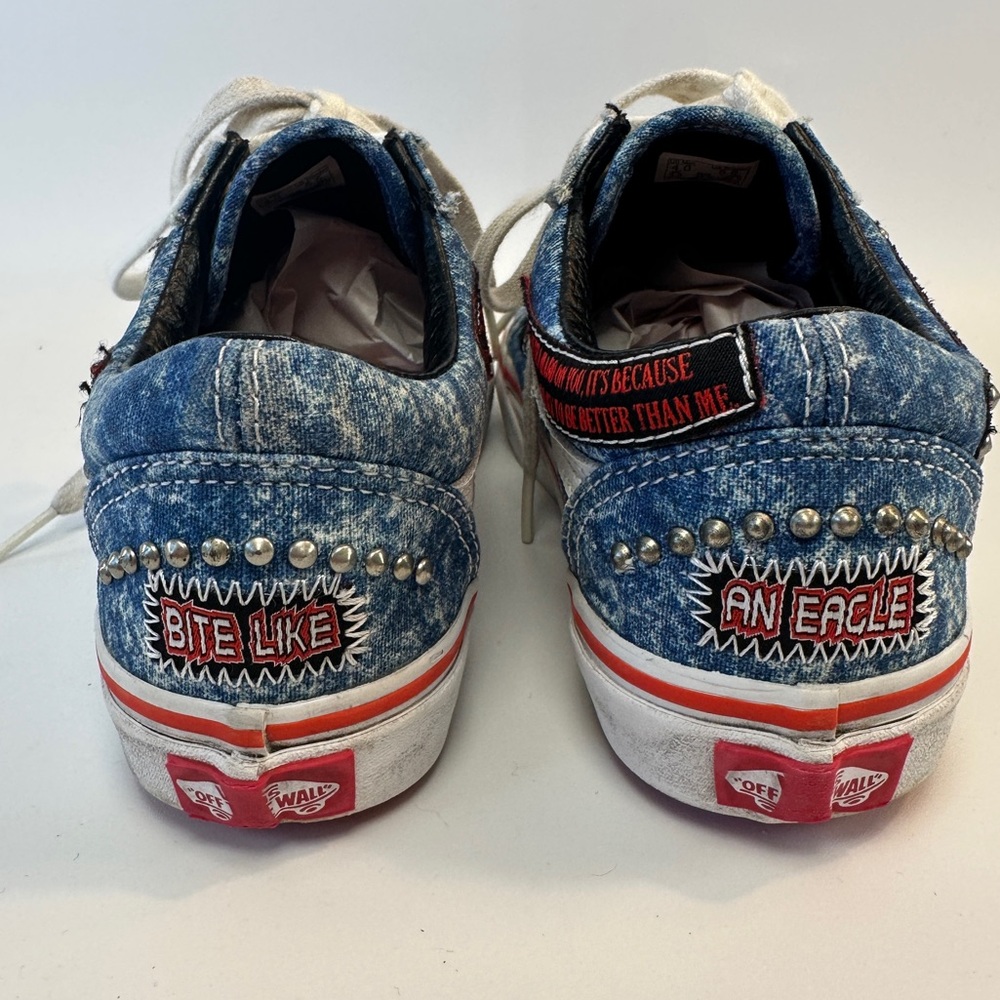 VANS X Cobra Kai Eagle Fang Karate Old Skool Sneakers Mens 4 Women’s 5.5 - Picture 2 of 14